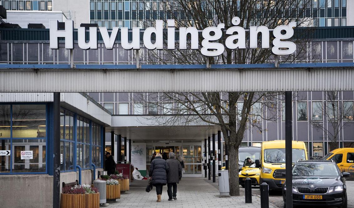 Danderyds sjukhus bantar sitt varsel från 100 till 20 personer. Foto: Jessica Gow/TT-arkivbild