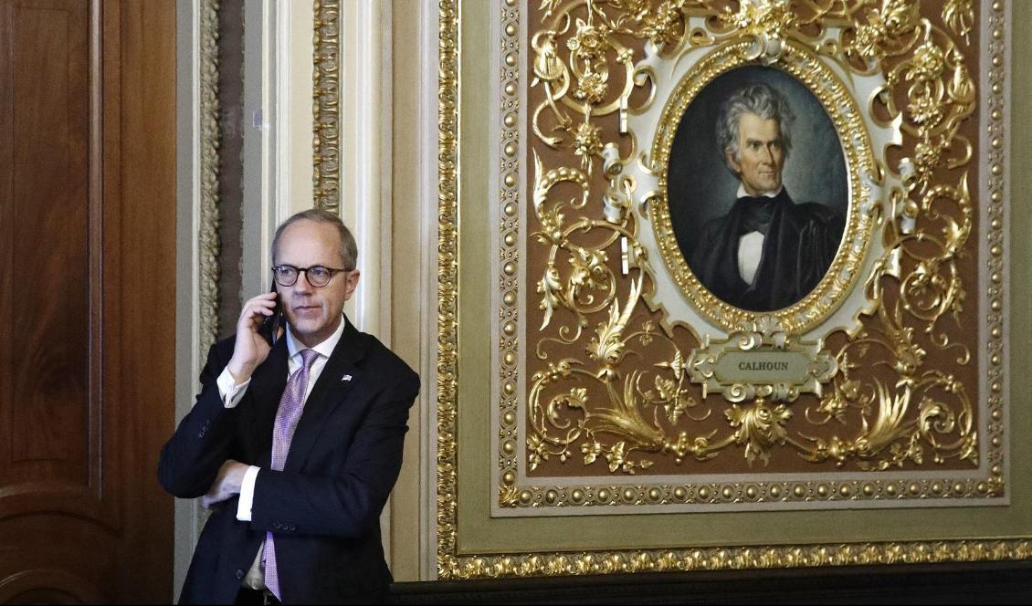 Eric Ueland, en av förhandlarna i Washington. Foto: Patrick Semansky