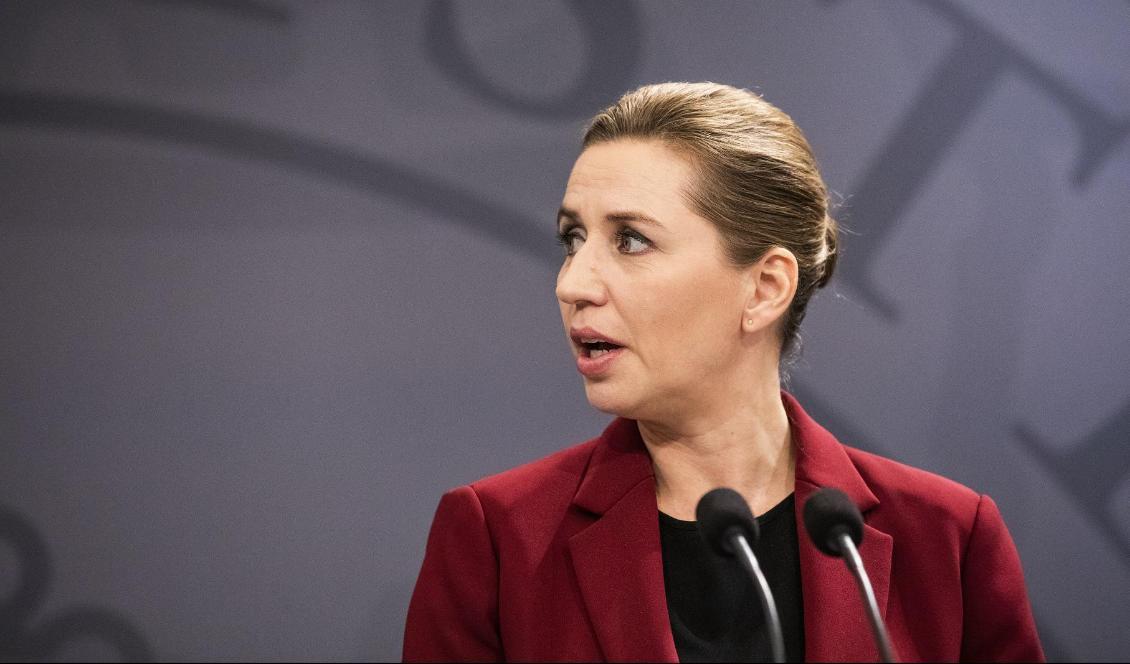 
Danmarks statsminister Mette Frederiksen (S). Foto: Olafur Steinar Gestsson/Scanpix/Ritzau-arkivbild                                                