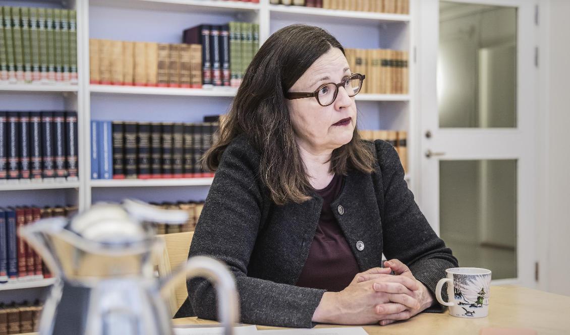 Utbildningsminister Anna Ekström (S). Foto: Veronica Johansson-arkivbild