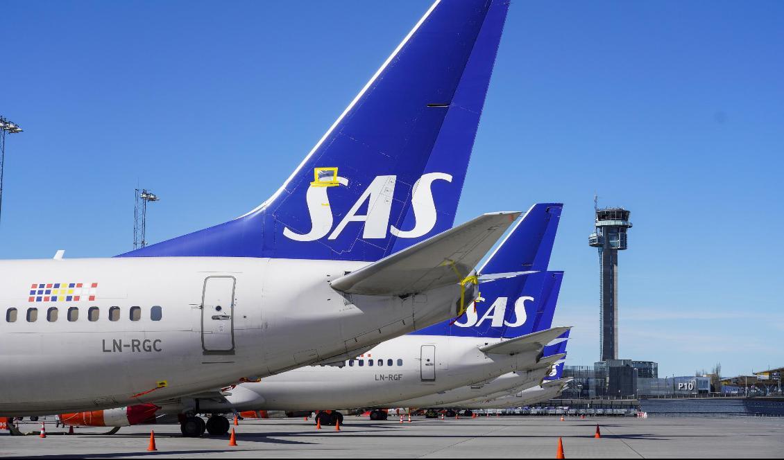 
5 000 varslas från SAS. Foto: Håkon Mosvold Larsen/NTB/TT-arkivbild                                                