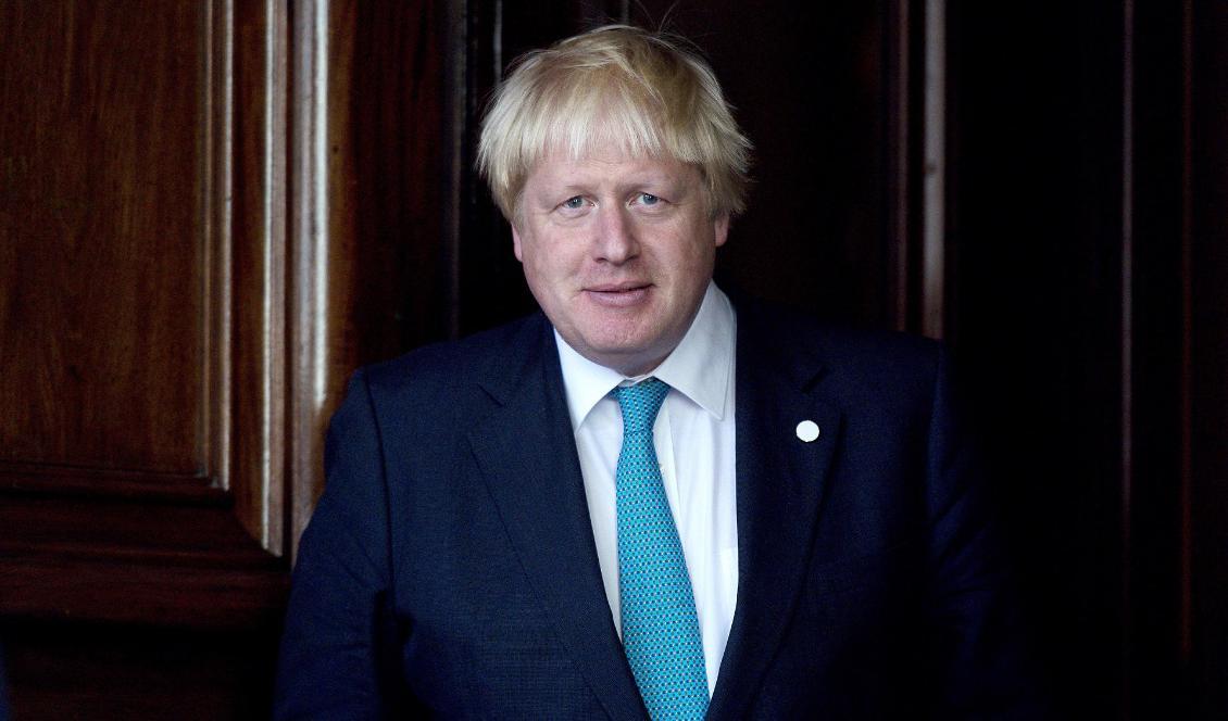 Storbritanniens premiärminister Boris Johnson vid Lancaster House i London den 16 oktober 2016. Foto: Justin Tallis – WPA Pool/Getty Images