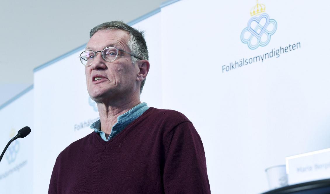 Statsepidemiolog Anders Tegnell. Foto: Fredrik Sandberg/TT-arkivbild