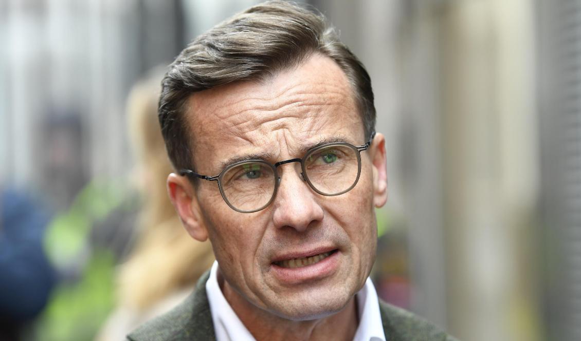 Ulf Kristersson (M) tycker att Sverige behöver stöd i en ny lagstiftning vid civila kriser. Foto: Henrik Montgomery/TT-arkivbild