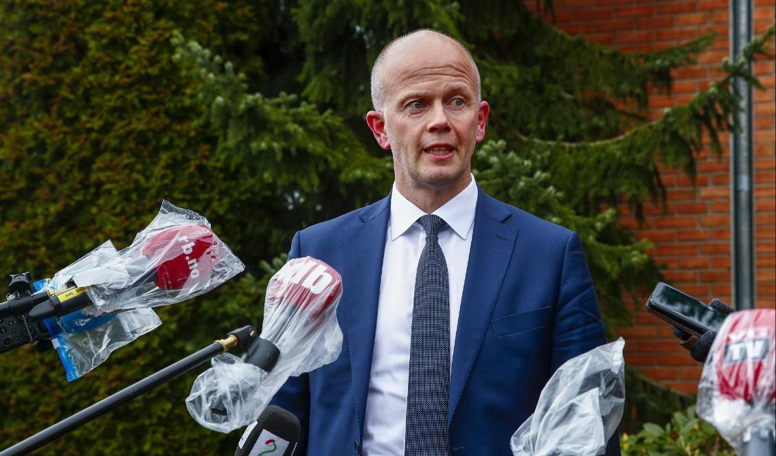 
Tom Hagens advokat Svein Holden. Foto: Terje Pedersen-arkivbild                                                
