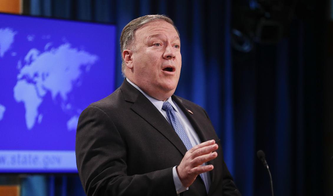 USA:s utrikesminister Mike Pompeo. Foto: Pablo Martinez Monsivais/AP/TT-arkivbild