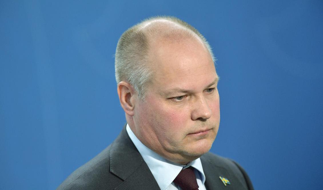 Justitie- och migrationsminister Morgan Johansson (S) går fram med förslag om att snäva in straffrabatten för unga rejält. Foto: Anders Wiklund/TT-arkivbild