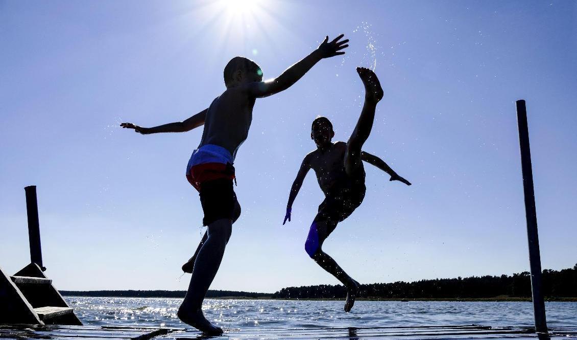 Högsommarvärmen är tillbaka. Foto: Johan Nilsson/TT-arkivbild