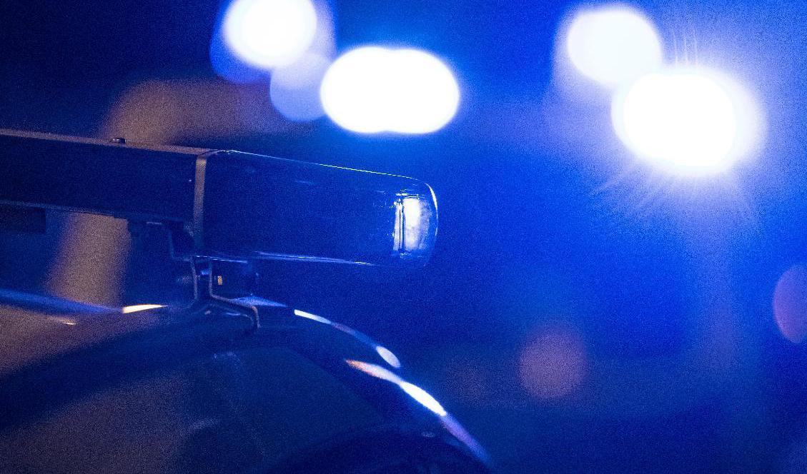 De misstänkta gettjuvarna hann inte långt innan deras tilltag upptäcktes. Foto: Johan Nilsson/TT