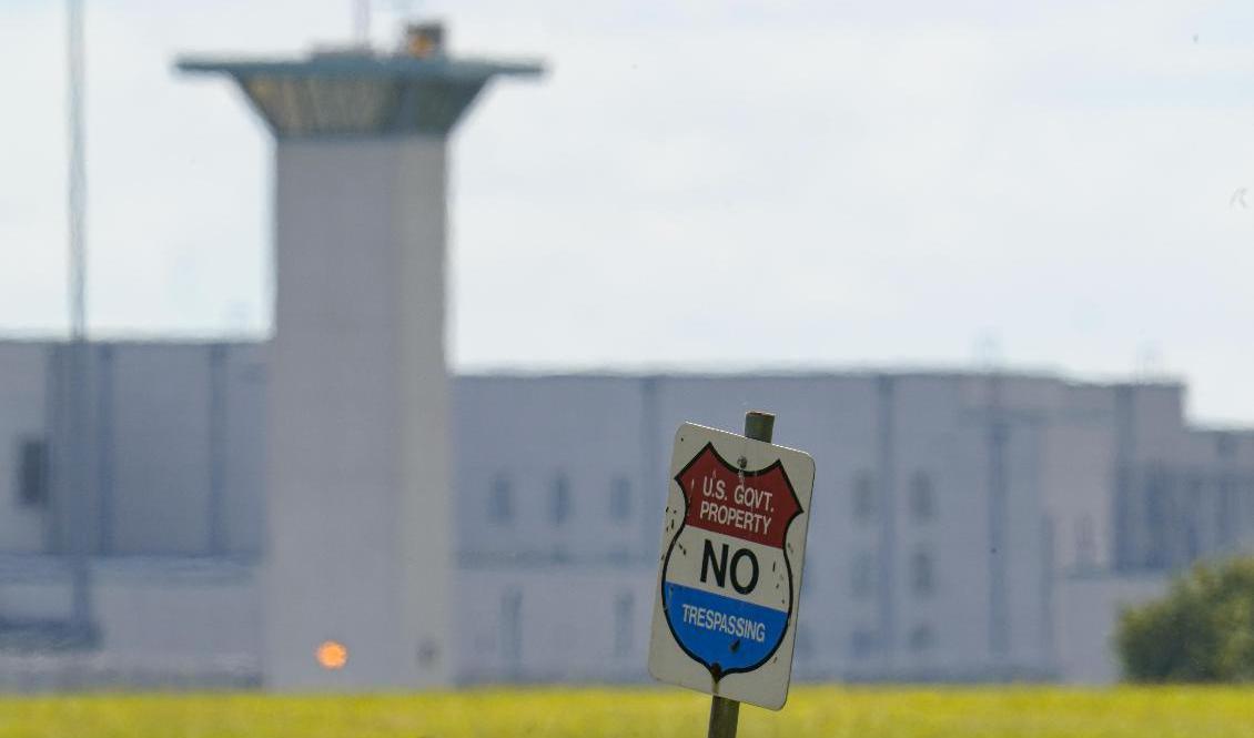 Fängelset i Terre Haute i Indiana där dödsdömde Keith Nelson avrättades. Arkivbild. Foto: Michael Conroy/AP/TT