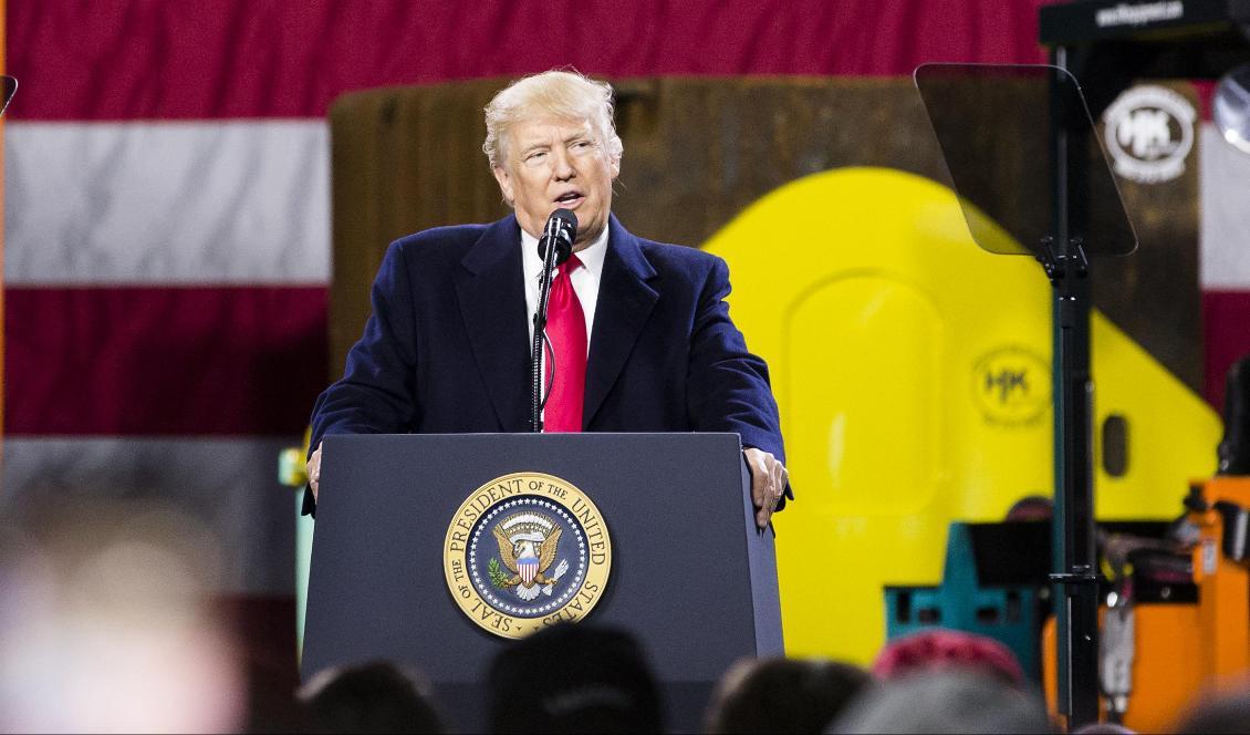 















USA:s president, Donald Trump. Foto: Charlotte Cuthbertson/Epoch Times-arkivbild                                                                                                                                                                                                                                                                                                                                                                                                                                                                                                                                                                                                                                                                                                                                