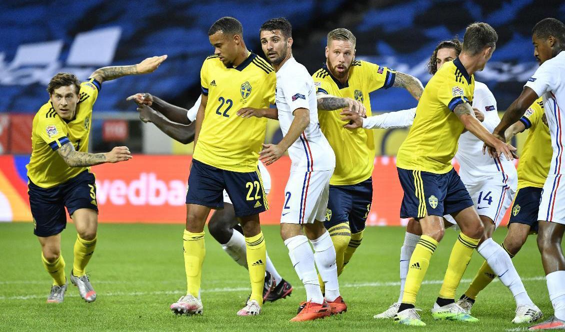 
Portugiser får se Nations League-matchen mot Sverige på plats i Lissabon. Foto: Jessica Gow/TT                                            