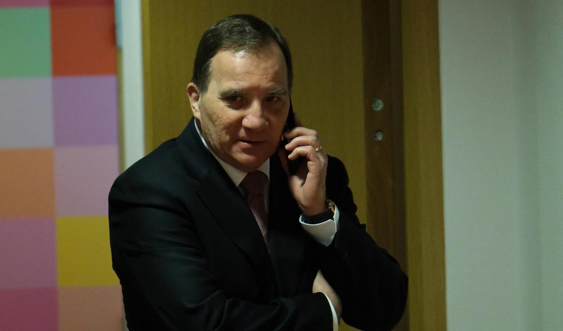 Stefan Löfven (S) vid EU-möte i Bryssel den 22 mars 2019. Foto: Sean Gallup/Getty Images