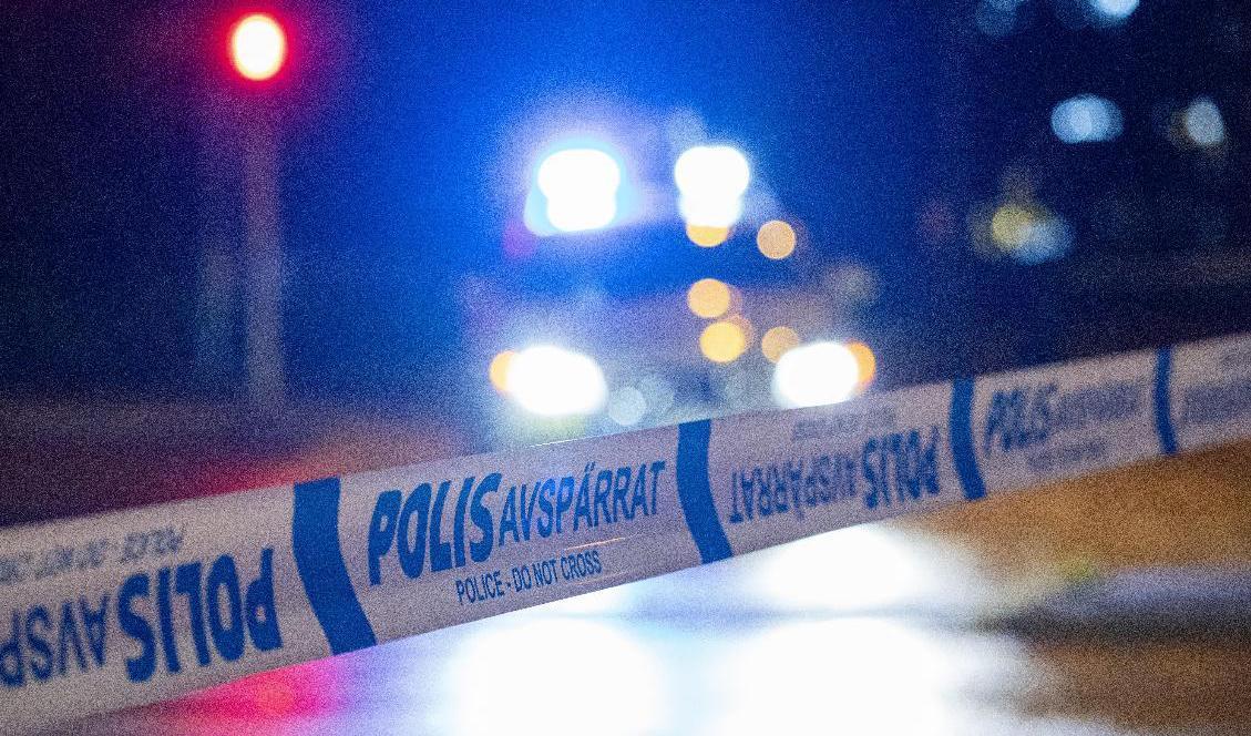 Straxt efter klockan sex besköts en linjebuss på Sjöbo i Borås. Arkivbild. Foto: Johan Nilsson/TT