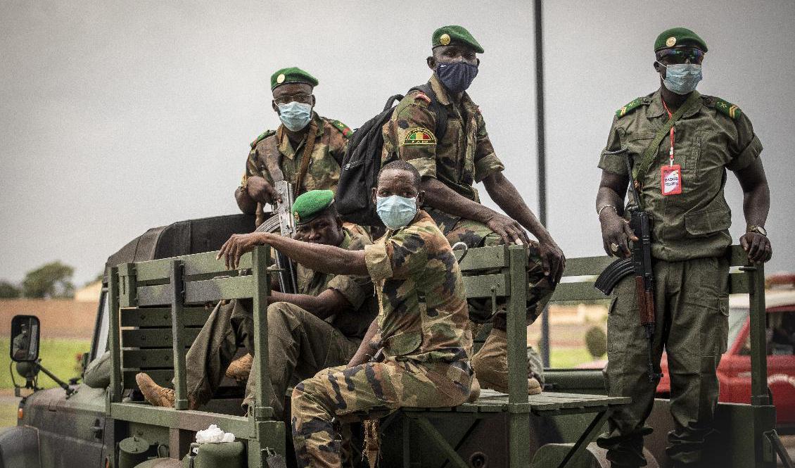 Maliska soldater. Personerna på bilden har inget med texten att göra. Arkivbild. Foto: AP/TT