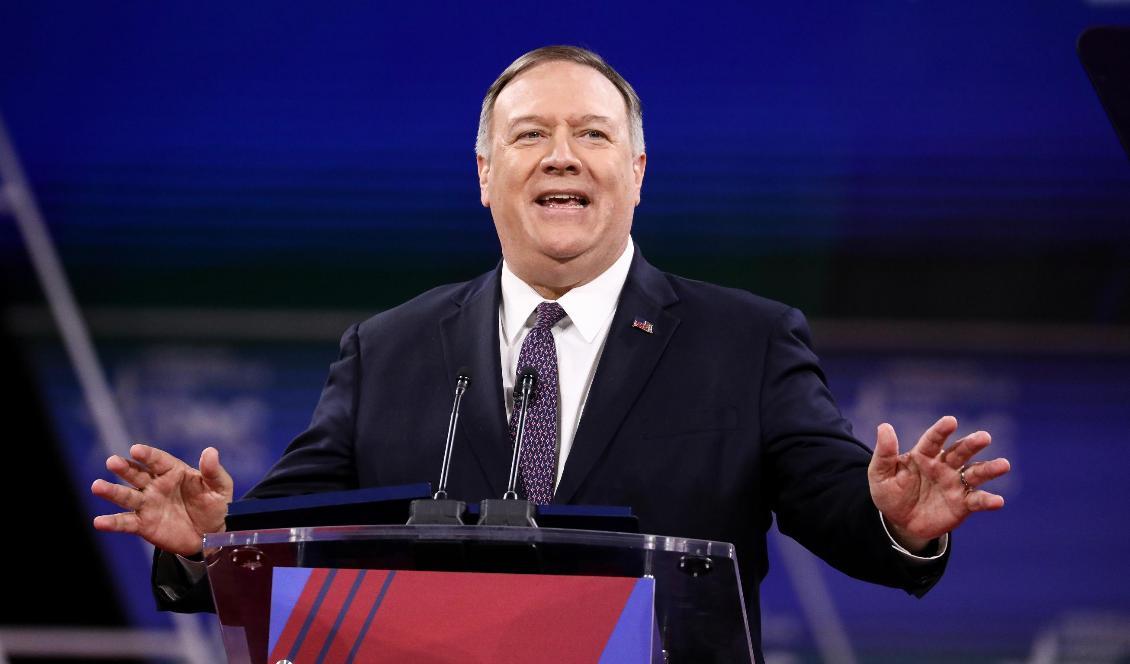 USA:s utrikesminister Mike Pompeo. Foto: Samira Bouaou/Epoch Times. Arkivbild.