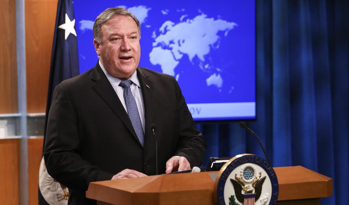 USA:s utrikesminister Mike Pompeo. Foto: Samira Bouaou/Epoch Times. Arkivbild.
