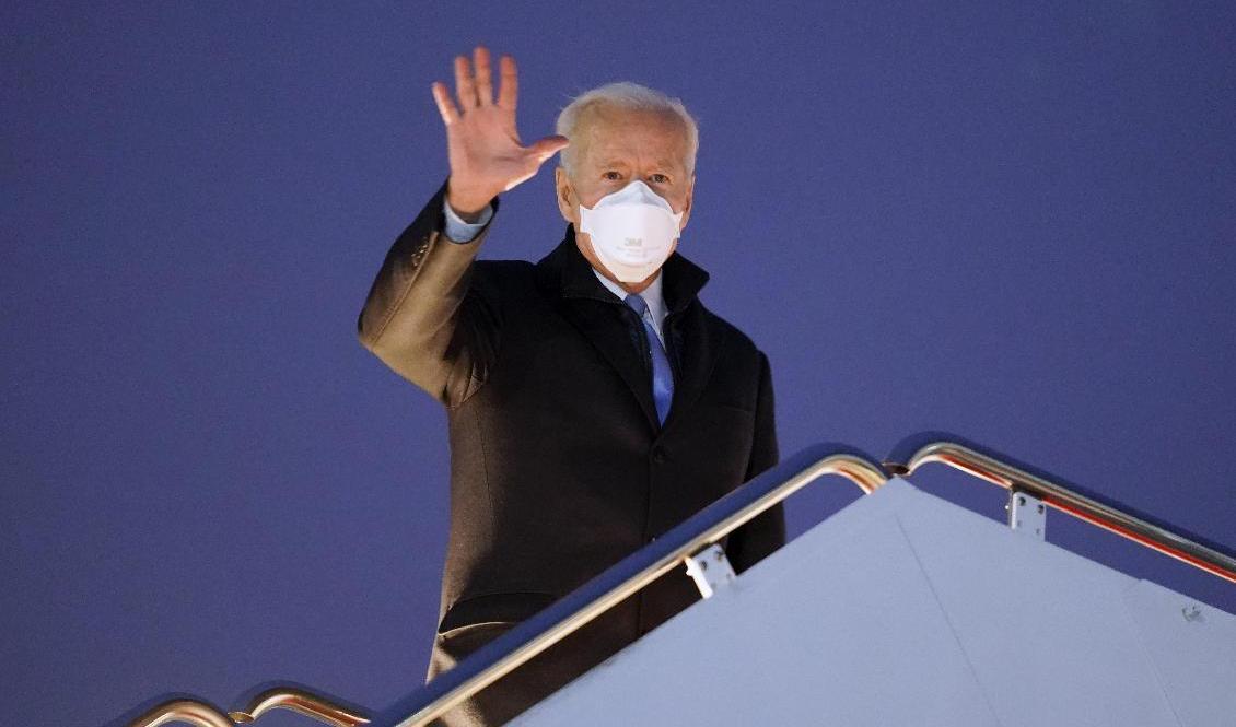 
USA:s president Joe Biden håller sitt första G7-möte i veckan. Arkivbild. Foto: Evan Vucci/AP/TT                                            