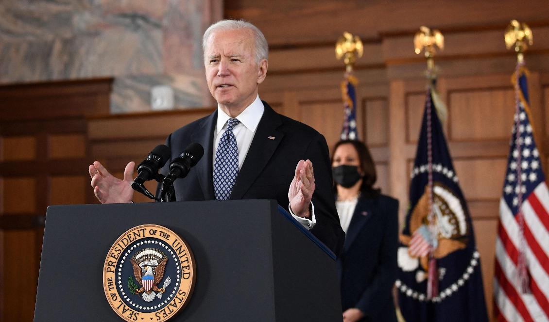 
Joe Bidenadministrationen behandlas speciellt av medierna. Foto: ERIC BARADAT/AFP via Getty Images                                            
