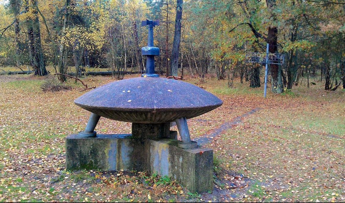 Gösta Carlssons upplevelse fick ett eget monument i skala 1:8. Foto: Emil Almberg