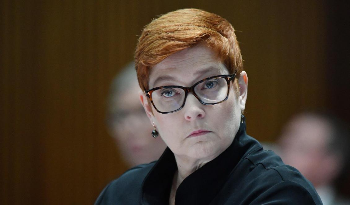 



Australiens utrikesminister Marise Payne, fotograferad i parlamentet i Canberra den 22 mars 2021. Payne hävde nyligen delstaten Victorias avtal med Kinas regim. Foto: Sam Mooy/Getty Images                                                                                                                                                                                