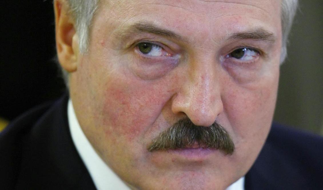 Belarus president Aleksandr Lukasjenko. Foto: Arkivbild Alexander Zemlianichenko/AP/TT