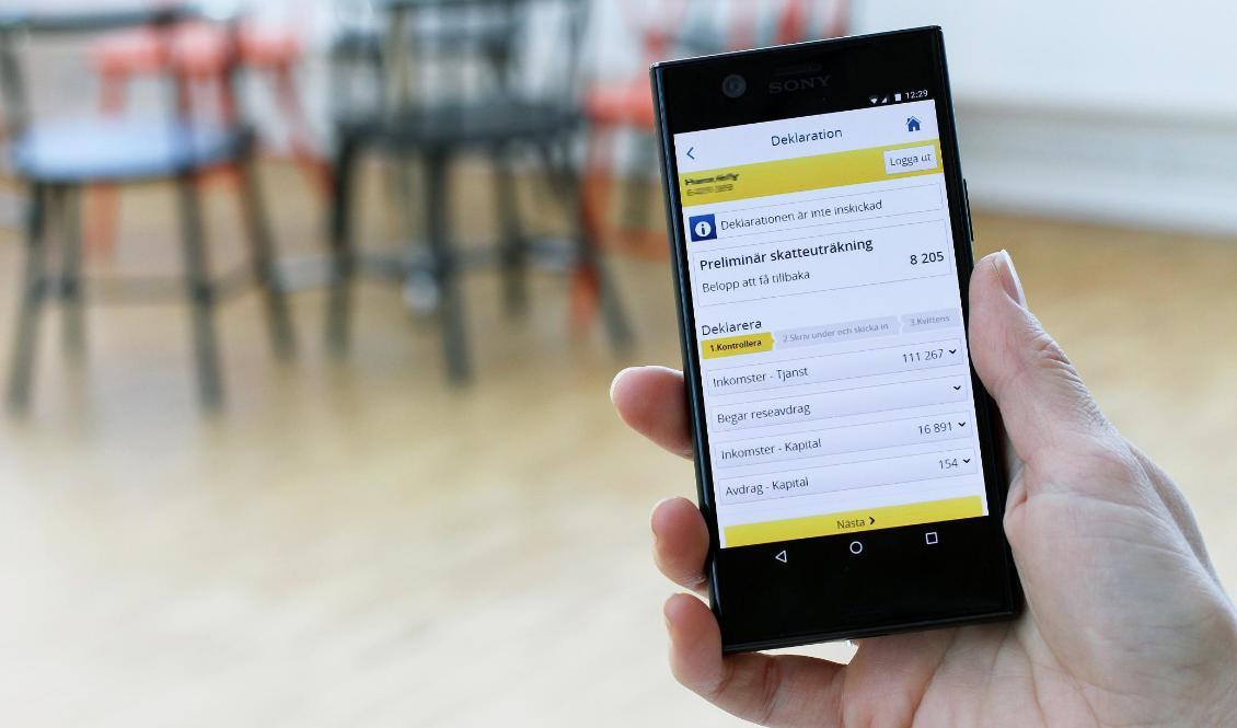 Antalet som deklarerade digitalt i år har nått rekordnivåer, enligt Skatteverket. Foto: Fialotta Bratt