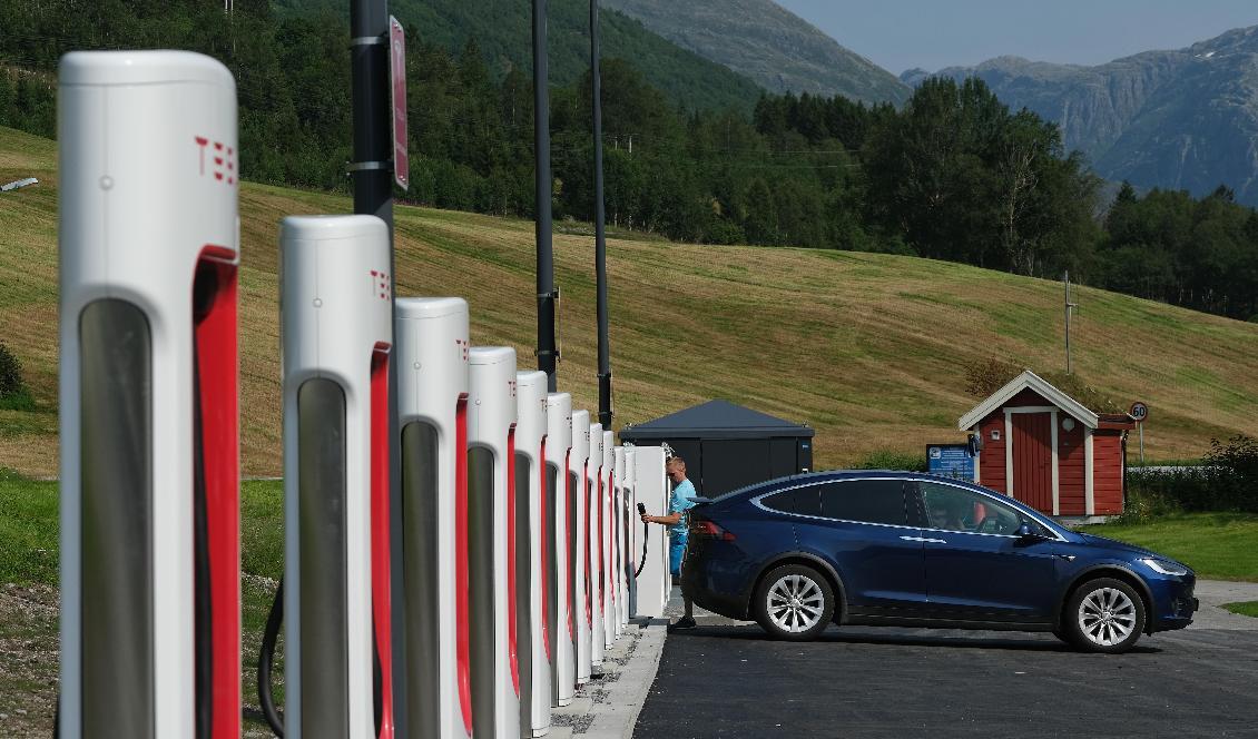 





Produktionen av elbilar kräver större mängd kritiska metallråvaror än vanliga bilar. Foto: Sean Gallup/Getty Images                                                                                                                                                                                                                                                                        