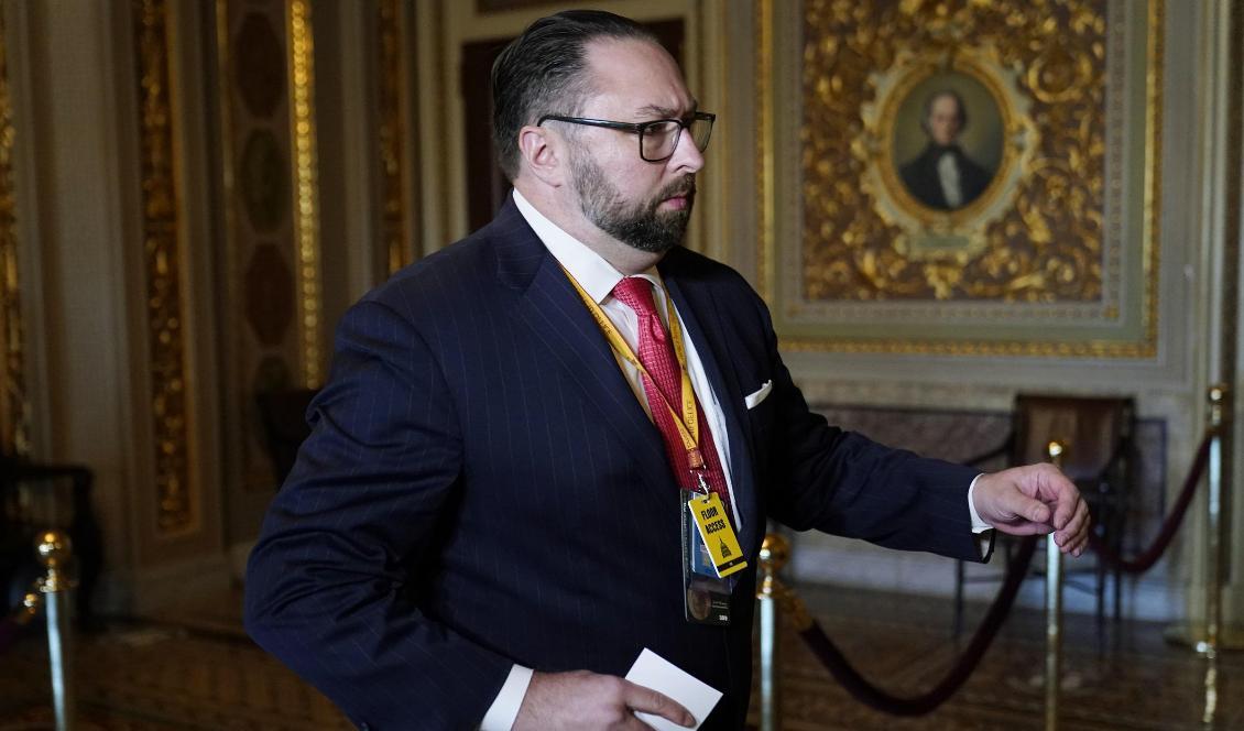 

Jason Miller, tidigare rådgivare åt USA:s tidigare president Donald Trump. Foto: Andrew Harnik - Pool/Getty Images                                                                                        