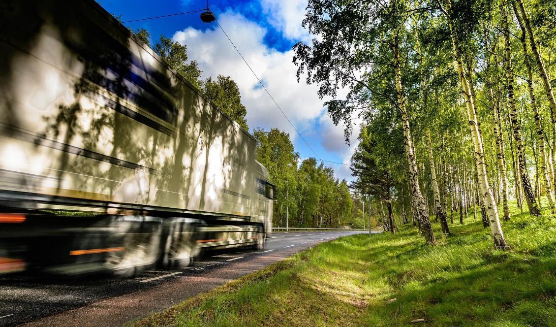 
En lastbilschaufför fick en sten kastad genom vindrutan. Foto: Pasi Mämmelä/Pixabay                                            