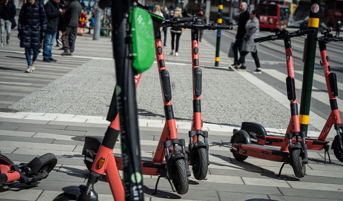 Många fick vård vid akutmottagningarna på Sahlgrenska sjukhuset och Mölndals sjukhus efter att ha varit inblandade i olyckor med elsparkscyklar. Foto: Sofia Drevemo