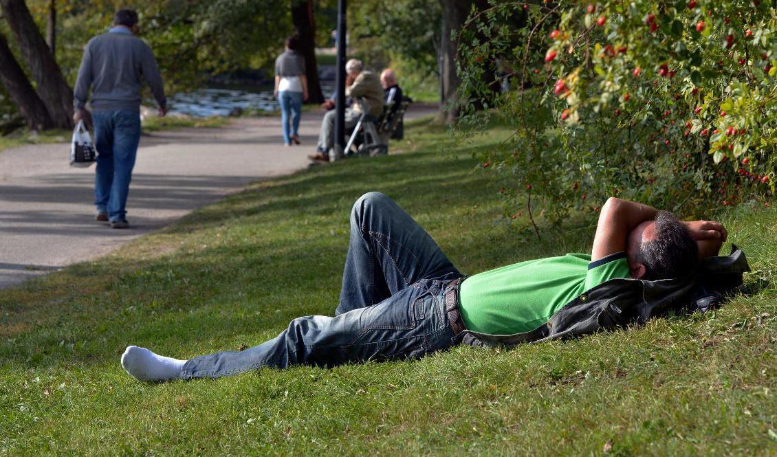 









Början av veckan bjuder på lite sommarkänsla. Arkivbild. Foto: Johan Nilsson/TT                                                                                                                                                                                                                                                                                                                                                                                                                                                        