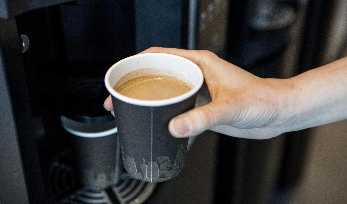 Hur mycket kaffe har det kinesiska bolaget Luckin Coffee sålt? Mindre än de sagt, visade det sig. Arkivbild. Foto: Christine Olsson/TT