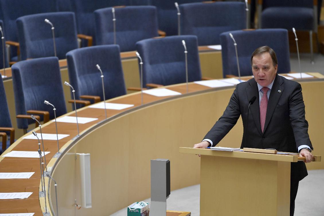 Förre statsministern Stefan Löfvens numera bevingade ord är inte längre en del av den politiska huvuströmmen. Foto: Henrik Montgomery/TT