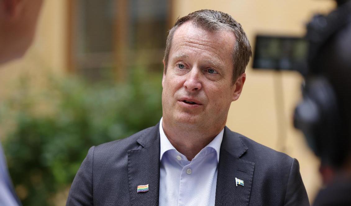 Energiminister Anders Ygeman (S) KU-anmäls av Moderaterna för att inte, enligt M, ha lytt EU-nämndens förhållningsorder om kärnkraft på ett ministermöte. Arkivbild. Foto: Stefan Jerrevång/TT