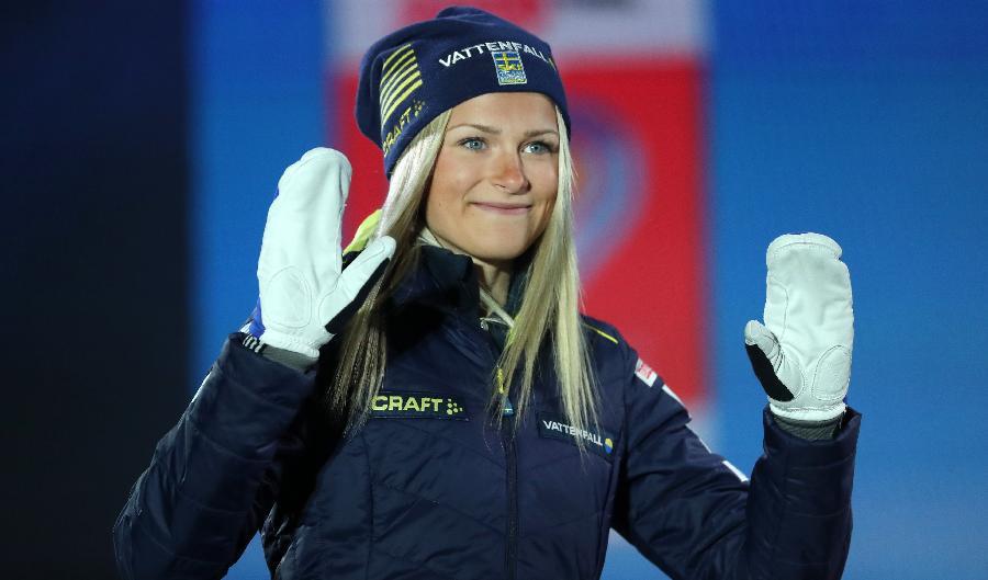 
En överlägsen Frida Karlsson. Foto: Linnea Rheborg/Getty Iages                                            