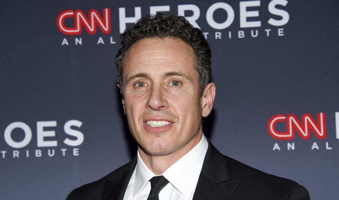 Chris Cuomo får sparken från CNN. Arkivbild. Foto: Evan Agostini/AP/TT