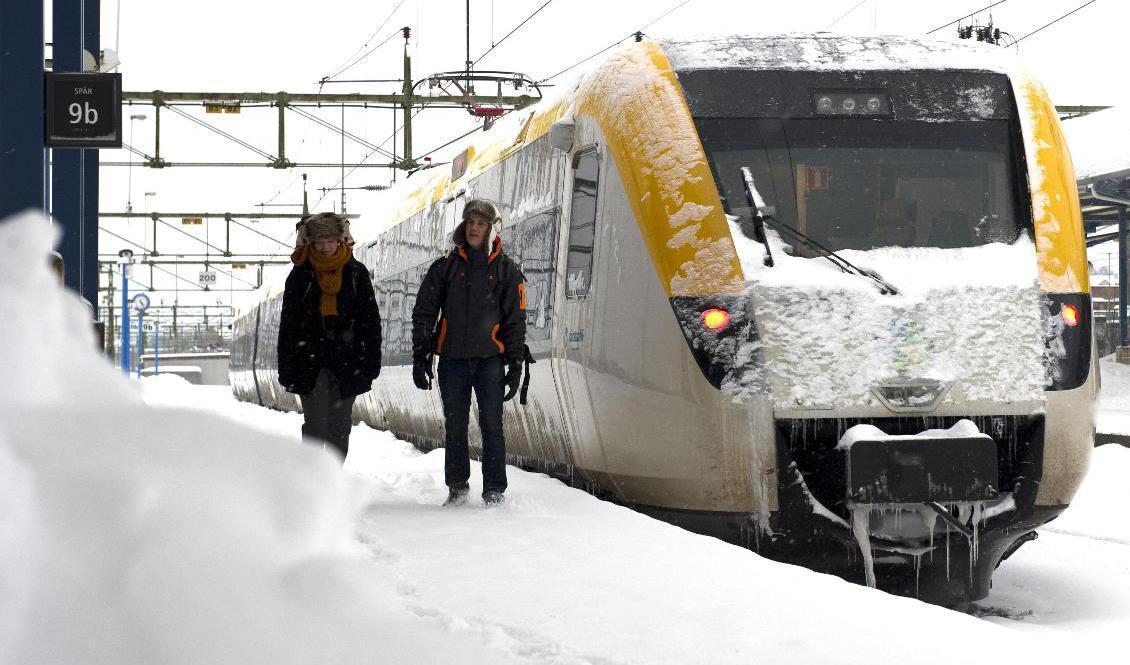 På julafton går både SAS-flyg och SJ-tåg enligt plan. Arkivbild. Foto: Mikael Fritzon/TT