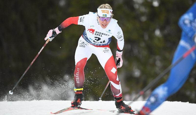 Jag har skyndat långsamt och tagit steg för steg ... Jonna (till vänster). Foto: Christof Stache/AFP via Getty Images