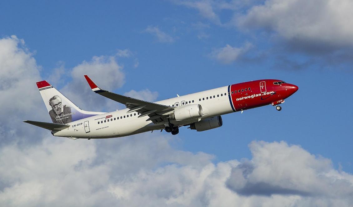 
Över 900 000 flög med Norwegian under december 2021. Foto: Tommy Olsson                                            