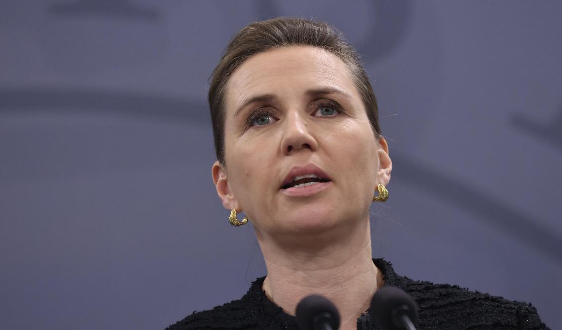 Danmarks statsminister Mette Frederiksen. Arkivbild. Foto: Olafur Steinar Gestsson/AP/TT