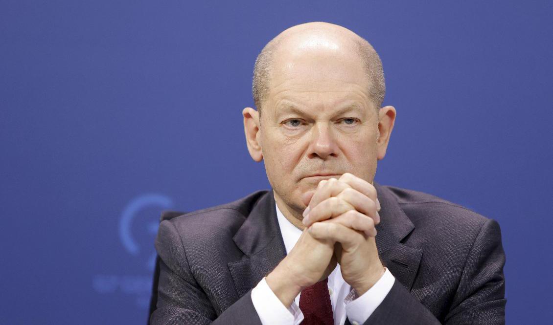 Den tyska förbundskanslern Olaf Scholz berättade på onsdagen att tyskarna nu slipper merparten av virusrestriktionerna. Foto: Michele Tantussi/AP/TT