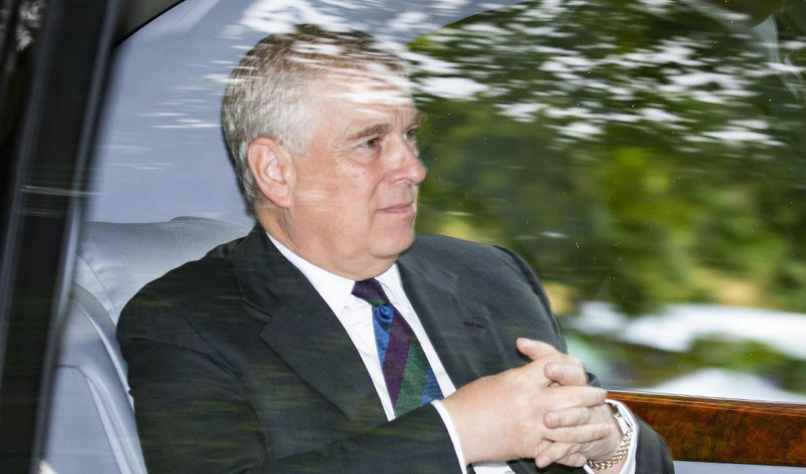 


Prins Andrew i samband med en begravning den 11 augusti 2019 i Crathie i Aberdeenshire, England. Foto: Duncan McGlynn/Getty Images                                                                                                                                    