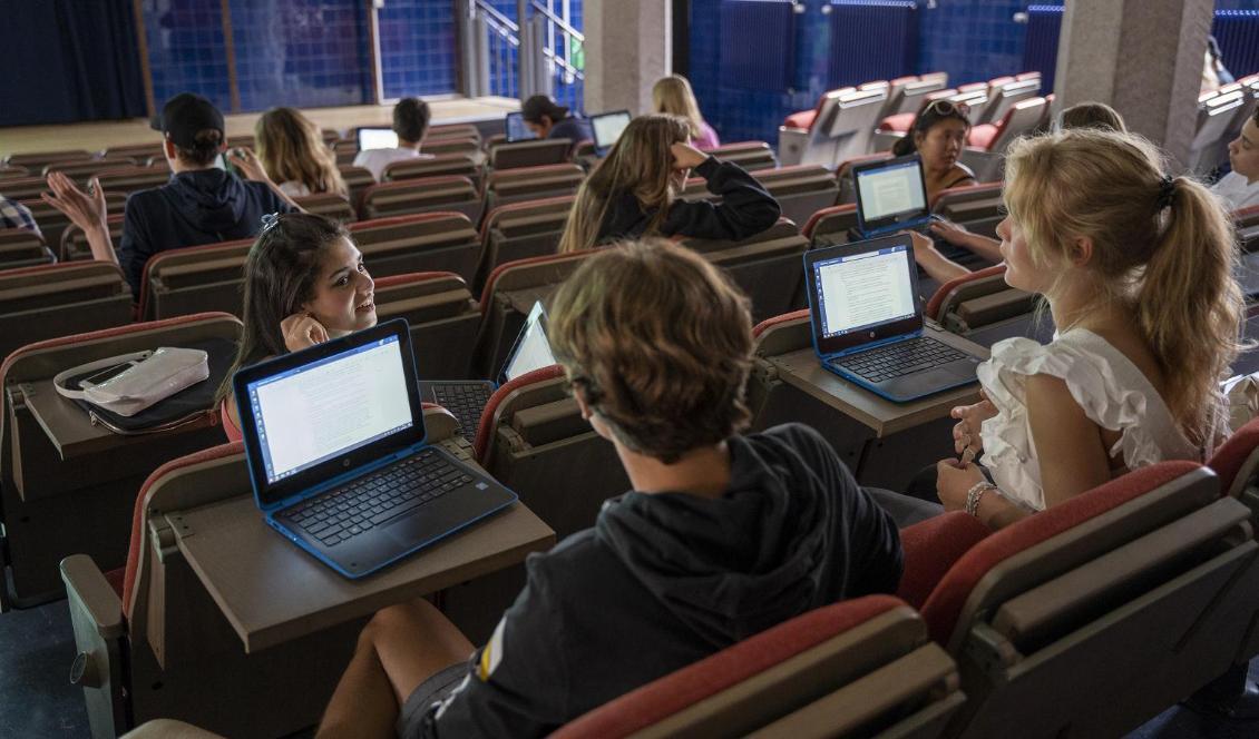 Konkurrensen om utbildningsplatserna på högskolan har minskat jämfört med våren 2021. Foto: Martin von Krogh/Getty Images