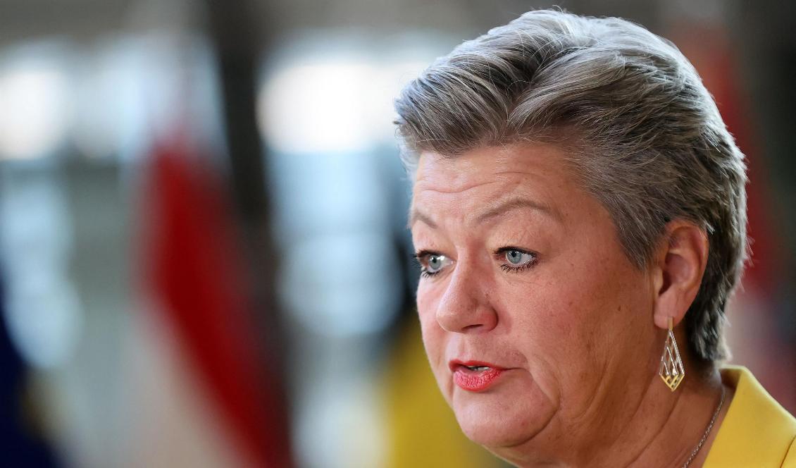 



EU:s migrationskommissionär Ylva Johansson. Foto: Francois Walschaerts/AFP via Getty Images                                                                                                                                                                                