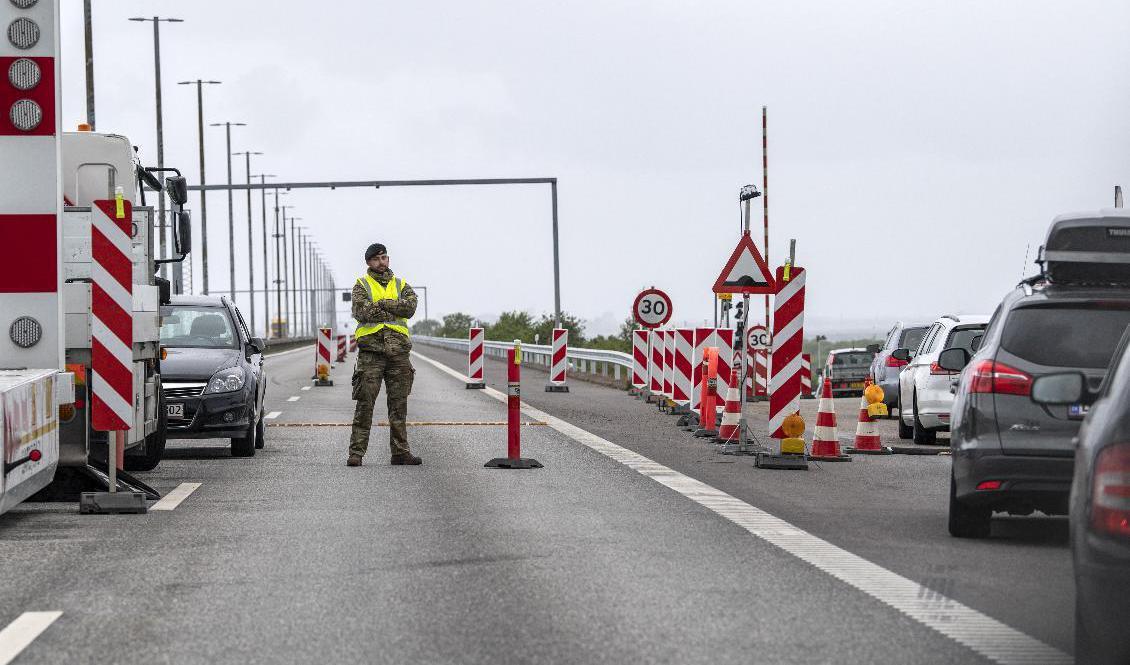 Danmark vill fortsätta med sina gränskontroller. Arkivbild. Foto: Johan Nilsson/TT