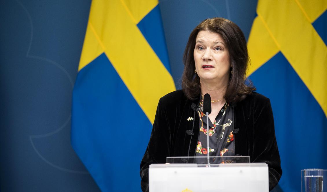 

Utrikesminister Ann Lindes (S) generella fördömande av organhandel ses av riksdagsledamoten Markus Wiechel (SD) som något som sägs slentrianmässigt. Foto: Ninni Andersson/Regeringskansliet                                                                                        