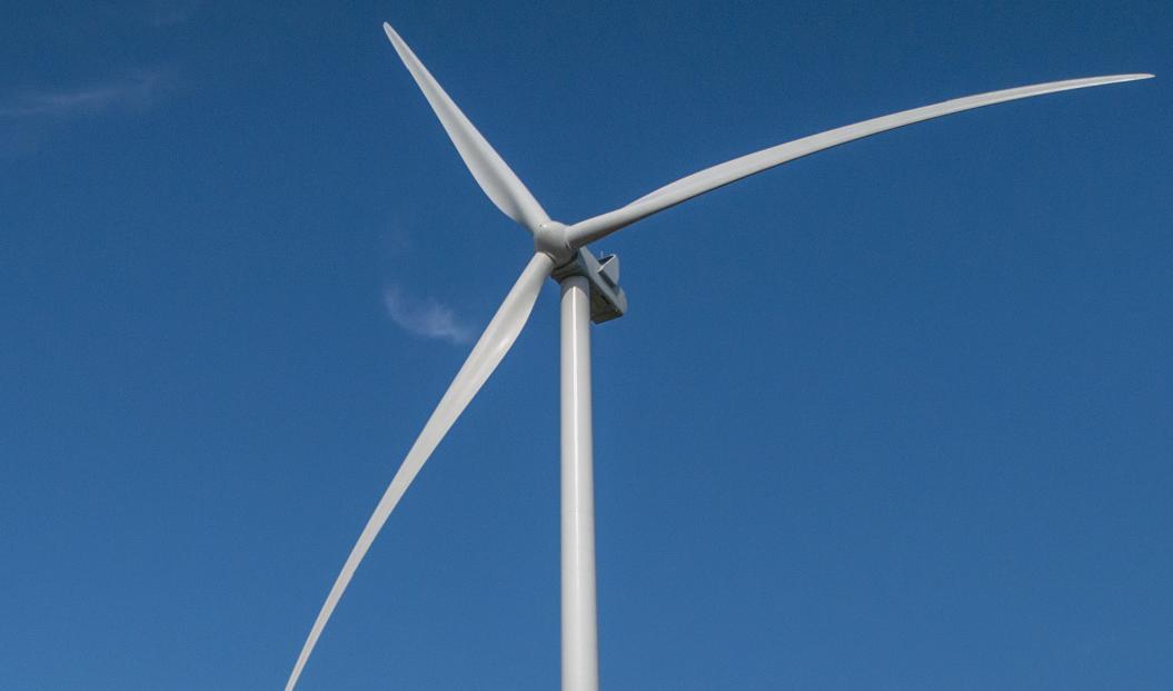 Ett rotorblad till ett vindkraftverkade i Tranås lossnade. Foto: Bilbo Lantto