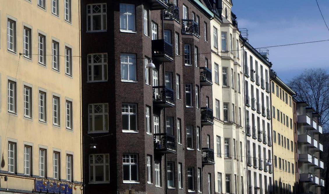 
Bostadsrättspriserna föll allra mest i Stockholm. Arkivbild Foto: Hasse Holmberg/TT                                            