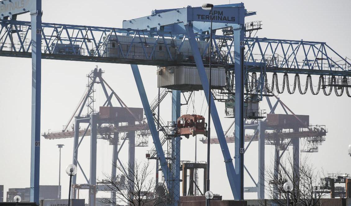 24 ton koppar stals från Göteborgs hamn i februari. Nu har en utländsk chaufför dömts för inblandning i stöten. Arkivbild. Foto: Adam Ihse/TT